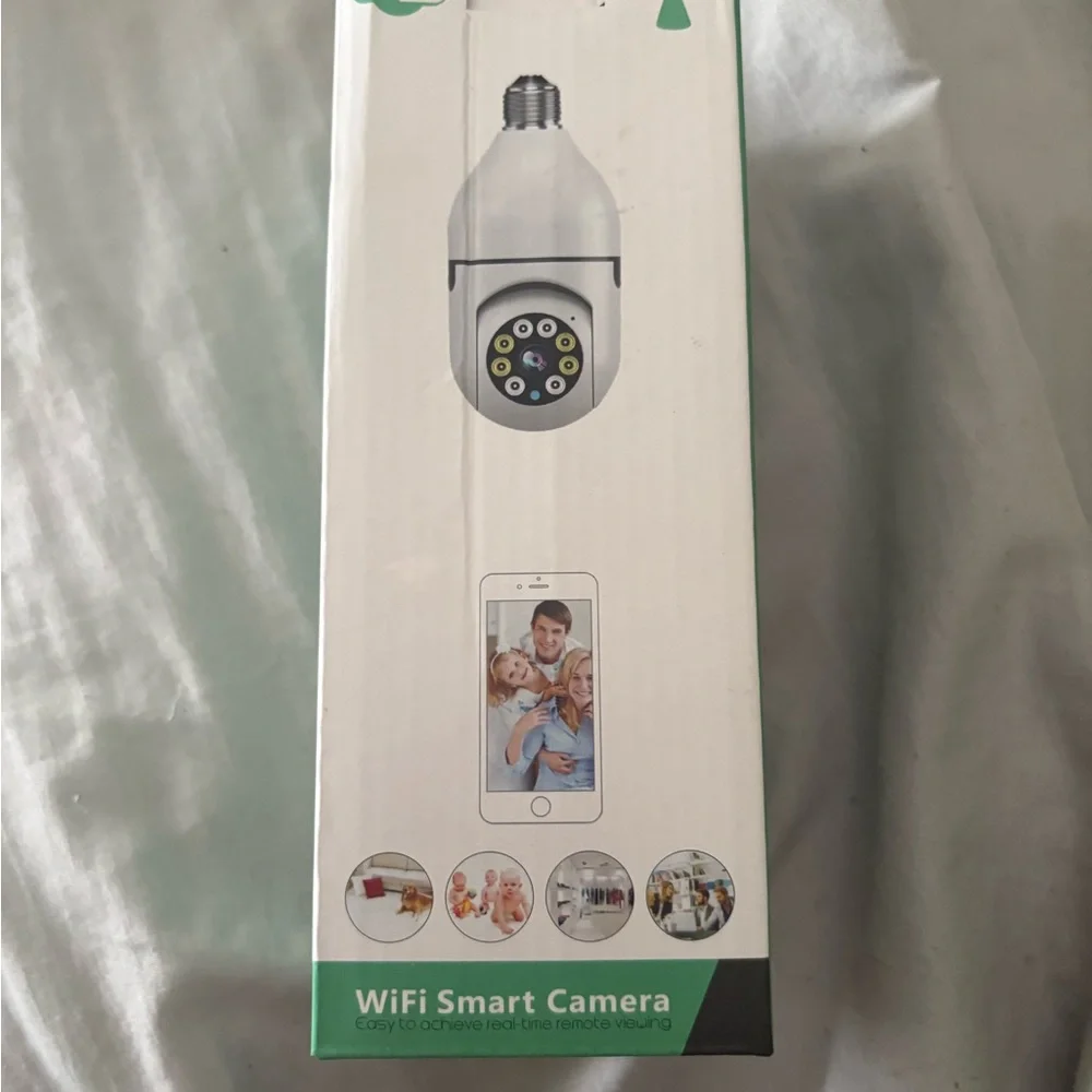 White Simulated PTZ Dome Camera with LED Indicators